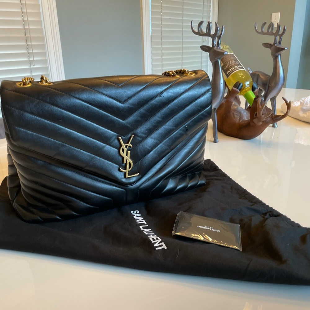 YSL LARGE LOULOU BAG